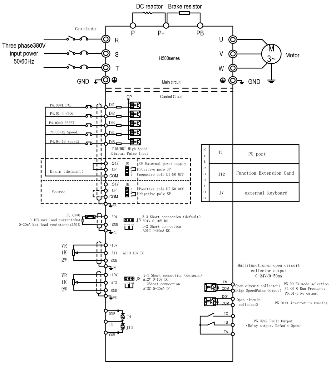 Similar Delta/ABB/Invt 7.5kw 380V 50-60Hz AC Drive/VFD/ Frequency Inverter/Power Inverter/Converter/Power Supply