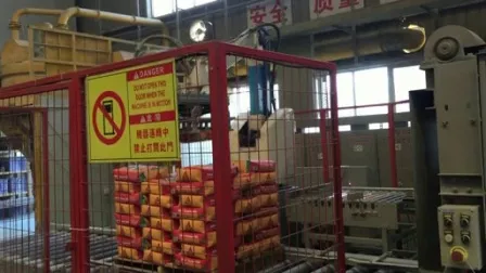 Automatic ABB Robot Stacking Palletizer Machine with Arm Loader